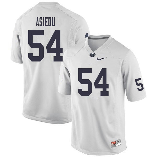 Men #54 Nana Asiedu Penn State Nittany Lions College Football Jerseys Sale-White